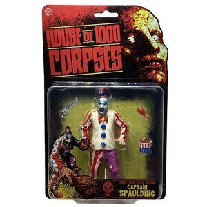 Captain Spaulding House of 1000 Corpses Action Figure With Accessories New
